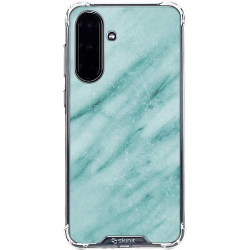 Turquoise Marble Galaxy A36 5G Clear Case