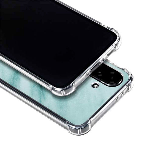 Turquoise Marble Galaxy A36 5G Clear Case