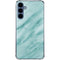 Turquoise Marble Galaxy A55 5G Clear Case