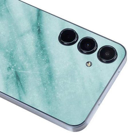 Turquoise Marble Galaxy A55 5G Skin