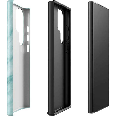 Turquoise Marble Galaxy S23 Ultra Pro Case