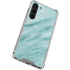 Turquoise Marble Galaxy S24 FE Clear Case