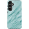 Turquoise Marble Galaxy S25 Impact Case