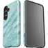 Turquoise Marble Galaxy S25 Plus Impact Case