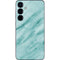 Turquoise Marble Galaxy S24 Plus Skin
