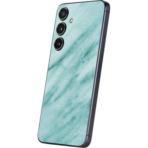 Turquoise Marble Galaxy S24 Plus Skin