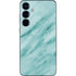 Turquoise Marble Galaxy S25 Skin