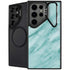Turquoise Marble Galaxy S24 Ultra Kickstand Case