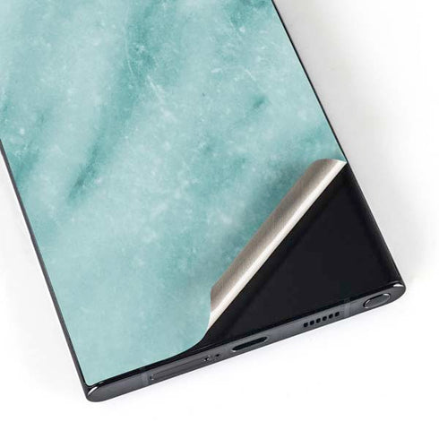 Turquoise Marble Galaxy S25 Ultra Skin