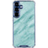 Turquoise Marble Galaxy S25 Plus Clear Case