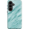 Turquoise Marble Galaxy S26 Plus Impact Case