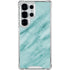 Turquoise Marble Galaxy S26 Ultra Clear Case