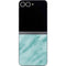 Turquoise Marble Galaxy Z Flip6 Skin