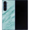 Turquoise Marble Galaxy Z Fold6 Skin