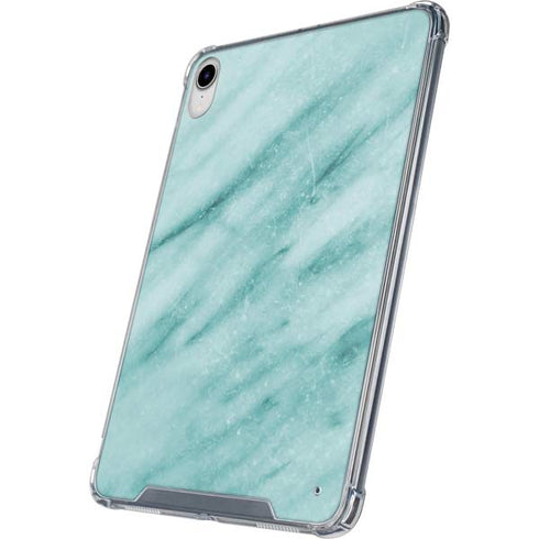 Turquoise Marble iPad 11th Gen (2025) Clear Case