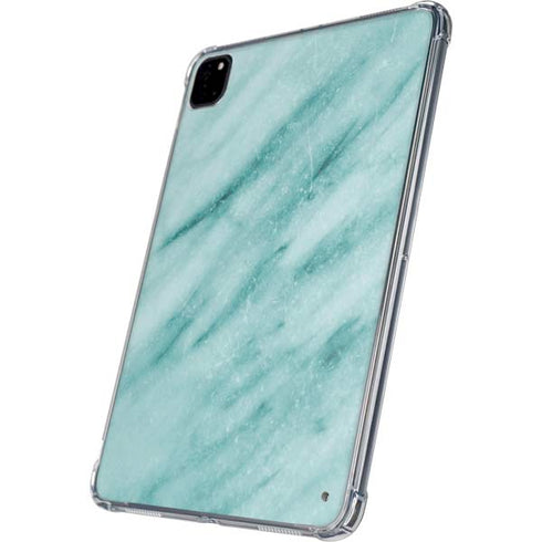 Turquoise Marble iPad Pro 11in (2024) Clear Case