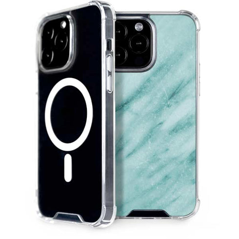 Turquoise Marble iPhone Cases