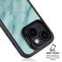 Turquoise Marble iPhone 14 Kickstand Case
