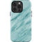 Turquoise Marble iPhone 15 Pro Impact Case