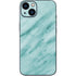 Turquoise Marble iPhone 15 Skin