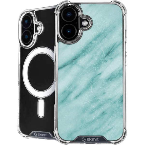 Turquoise Marble iPhone 16 MagSafe Case