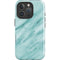 Turquoise Marble iPhone 16 Pro Max Impact Case