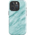 Turquoise Marble iPhone 16 Pro Max Impact Case