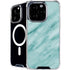 Turquoise Marble iPhone 16 Pro Max MagSafe Case