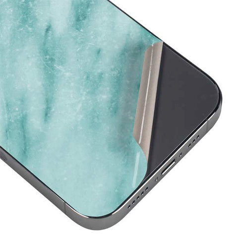 Turquoise Marble iPhone 16 Pro Skin