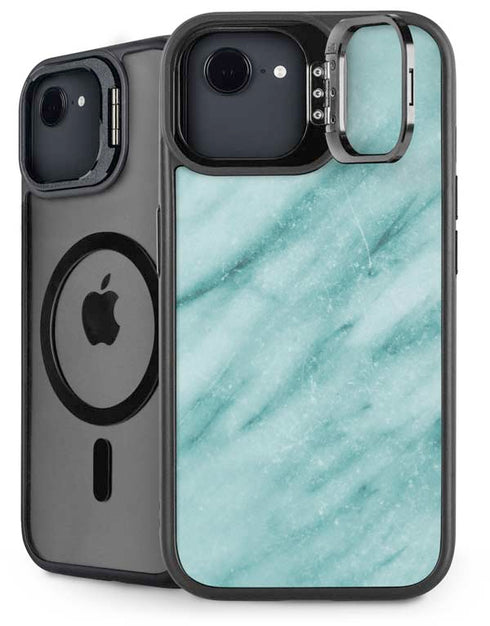 Turquoise Marble iPhone 16e Kickstand Case