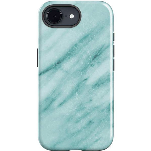 Turquoise Marble iPhone 16e Impact Case