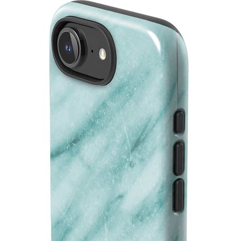 Turquoise Marble iPhone 16e Impact Case