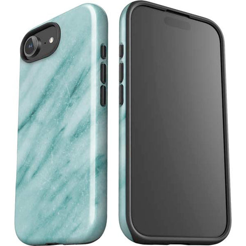 Turquoise Marble iPhone 16e Impact Case