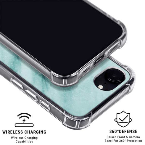 Turquoise Marble iPhone 16e MagSafe Case