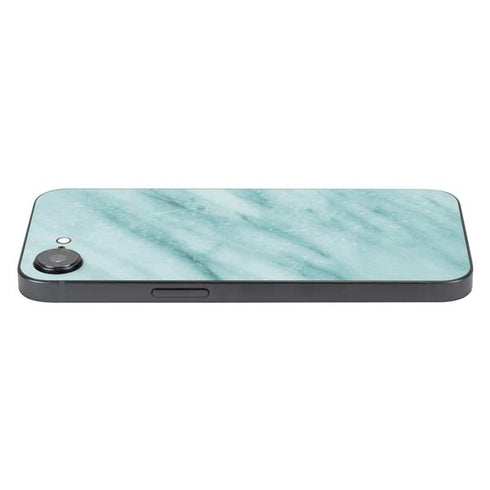Turquoise Marble iPhone 16e Skin