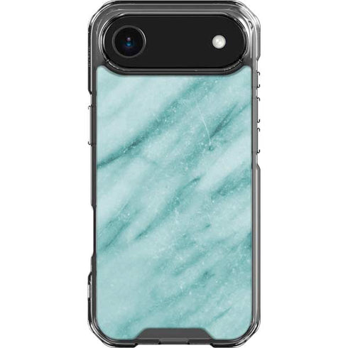 Turquoise Marble iPhone 17 Air Clear Case