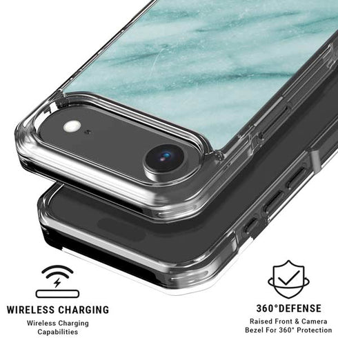 Turquoise Marble iPhone 17 Air MagSafe Case
