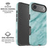 Turquoise Marble iPhone 17 Air Magsafe Impact Case