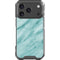 Turquoise Marble iPhone 17 Pro Clear Case