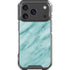 Turquoise Marble iPhone 17 Pro Clear Case