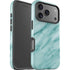 Turquoise Marble iPhone 17 Pro Impact Case