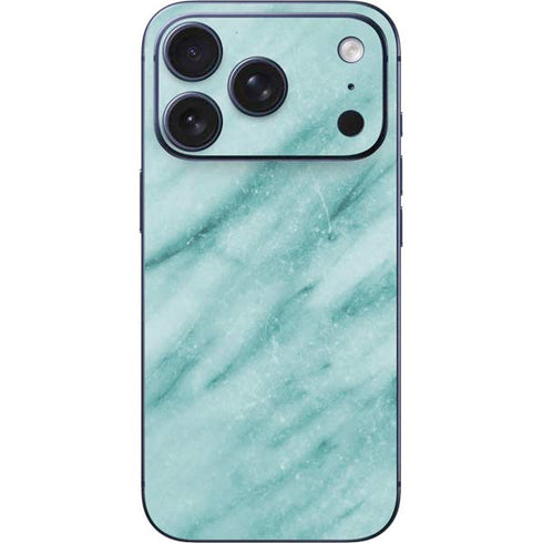 Turquoise Marble iPhone 17 Pro Skin