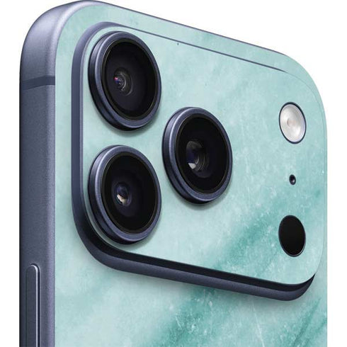 Turquoise Marble iPhone 17 Pro Skin