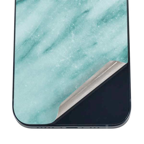 Turquoise Marble iPhone 17 Skin