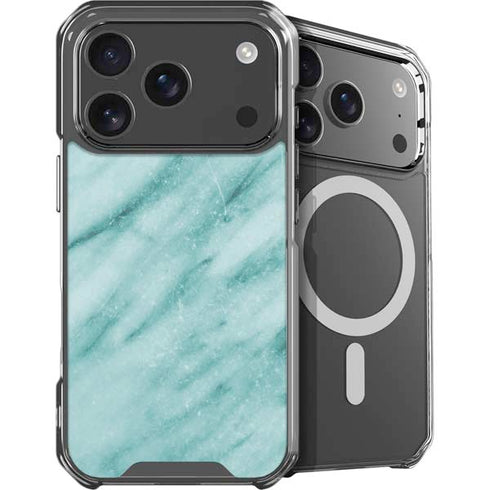 Turquoise Marble iPhone 18 Pro MagSafe Case