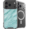 Turquoise Marble iPhone 18 Pro MagSafe Case
