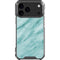 Turquoise Marble iPhone 18 Pro Max Clear Case