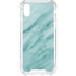 Turquoise Marble iPhone XS Clear Case