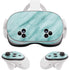 Turquoise Marble Meta Quest 3S Skin