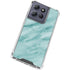 Turquoise Marble Moto G 5G (2025) Clear Case